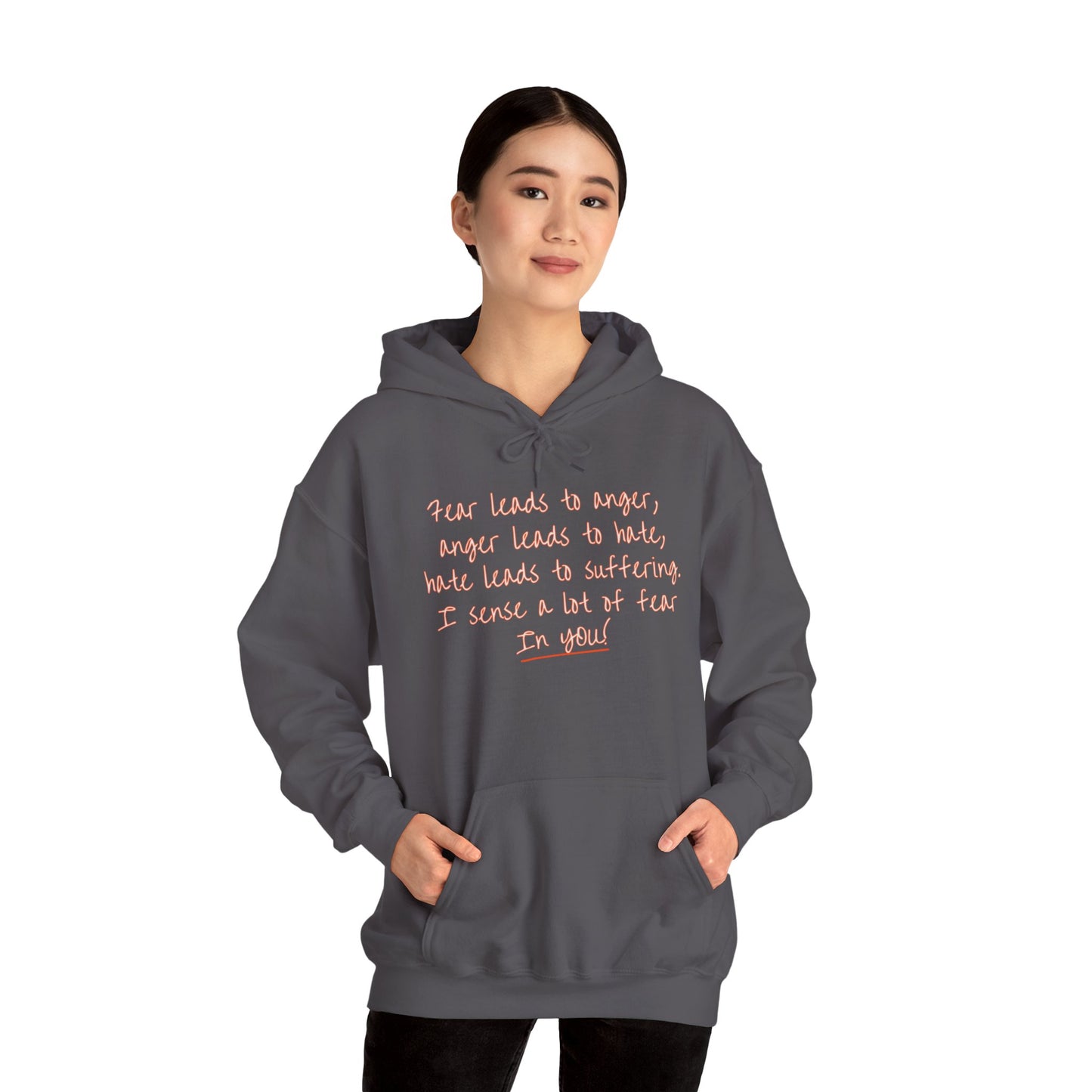 Unisex hoodie: Front and back Halloween design with a very particular message 💀👻🎃