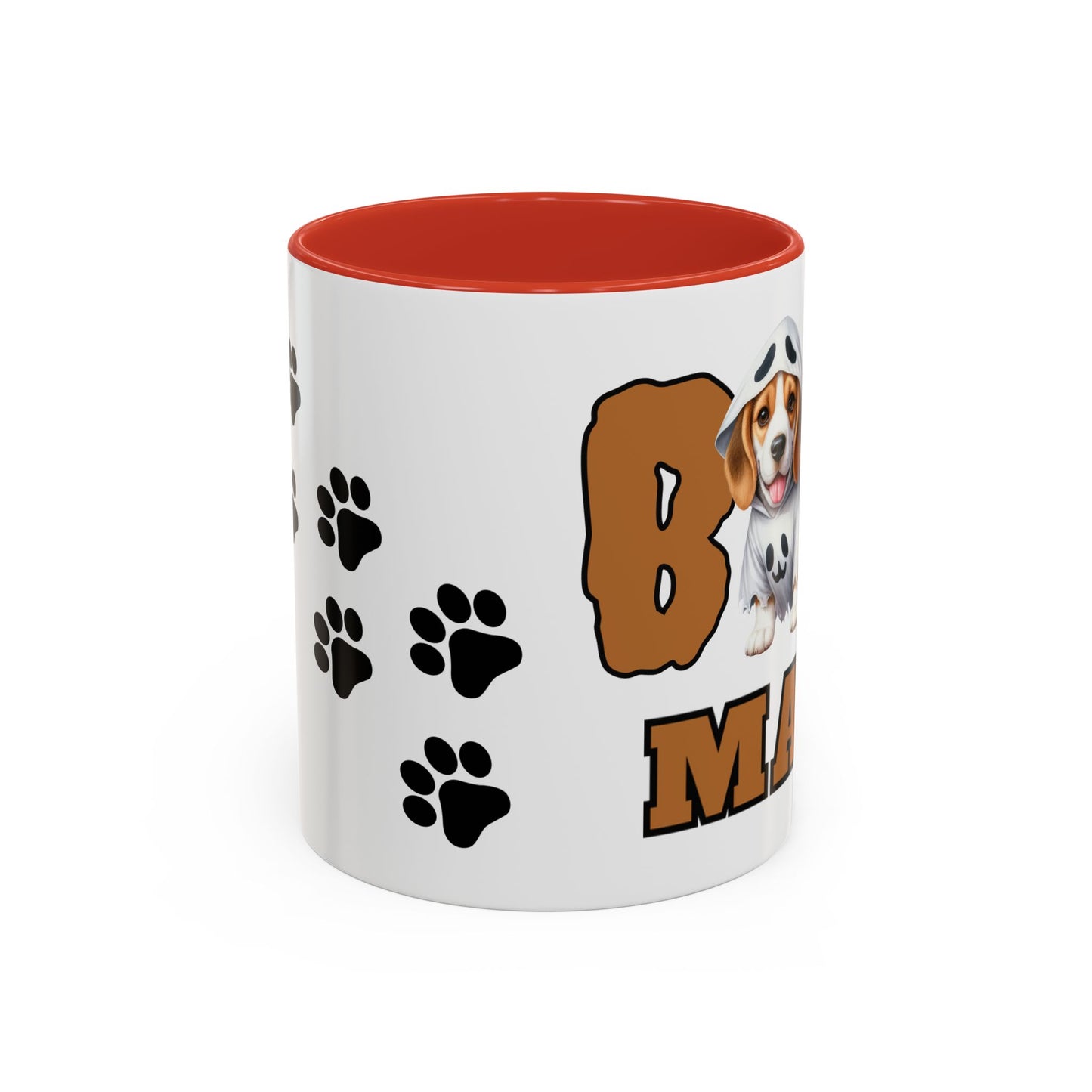 Boo! Mug Personalized Halloween Black Ceramic - 11 oz 🐶👻