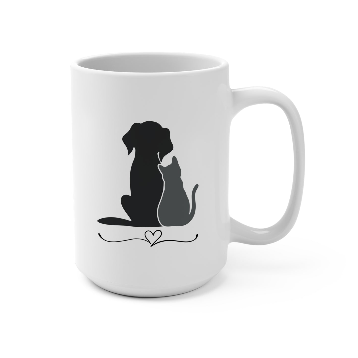 Coffee mug for dog and cat lovers. 15oz ☕