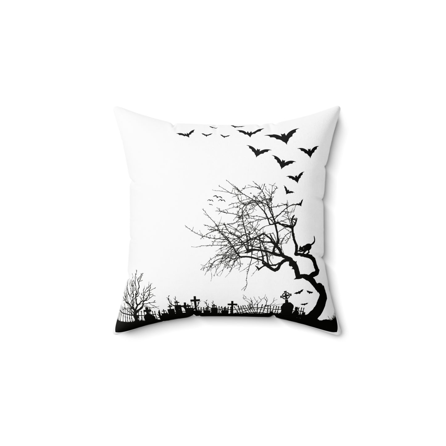 Beautiful Halloween Square Pillow Astetic Mode