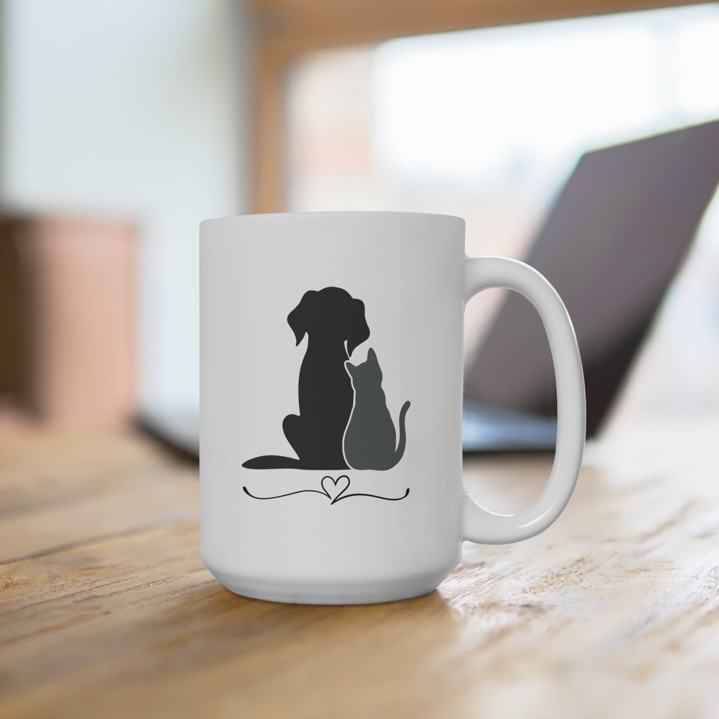 Coffee mug for dog and cat lovers. 15oz ☕