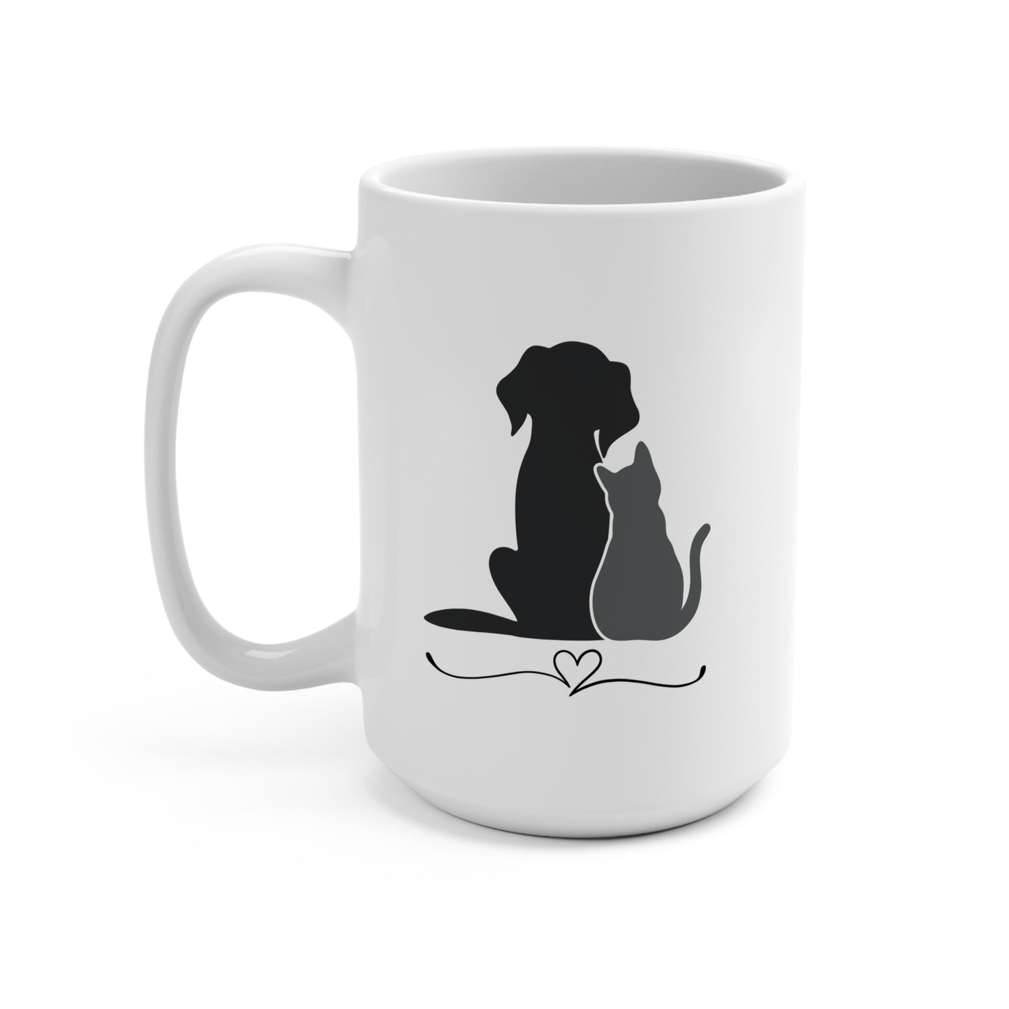 Coffee mug for dog and cat lovers. 15oz ☕