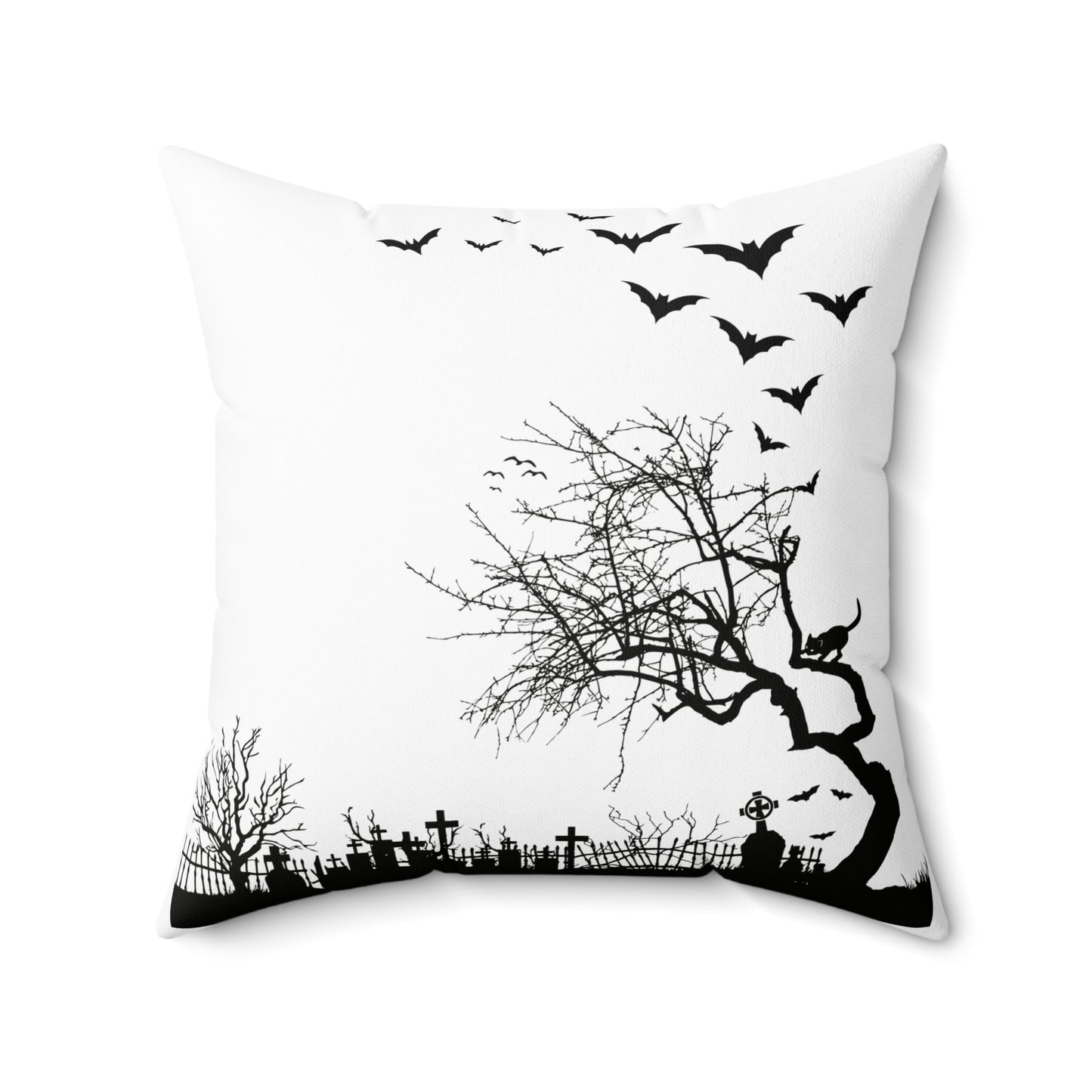 Beautiful Halloween Square Pillow Astetic Mode