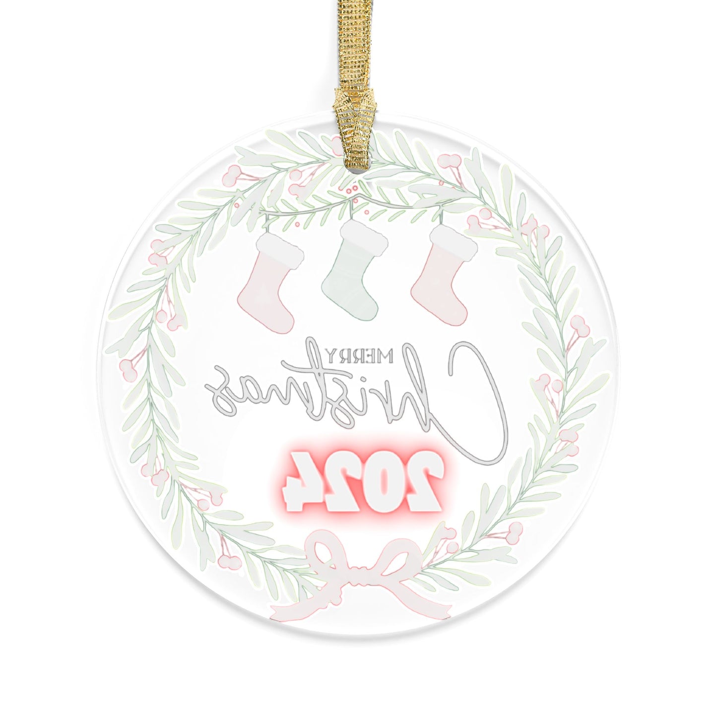 Enhance your Christmas with this beautiful Acrylic ornament ✨🎄