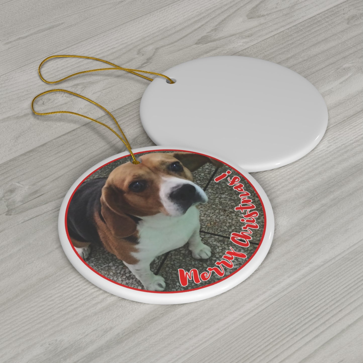 Your furry friend, remembered forever: personalized ceramic ornaments for pets 🎄🐶