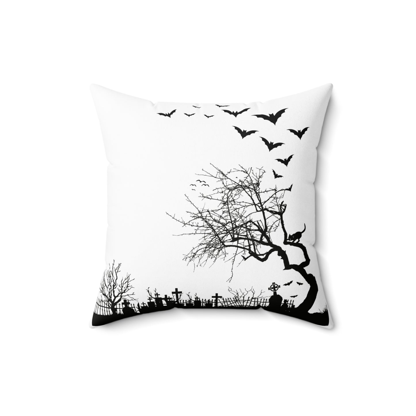 Beautiful Halloween Square Pillow Astetic Mode