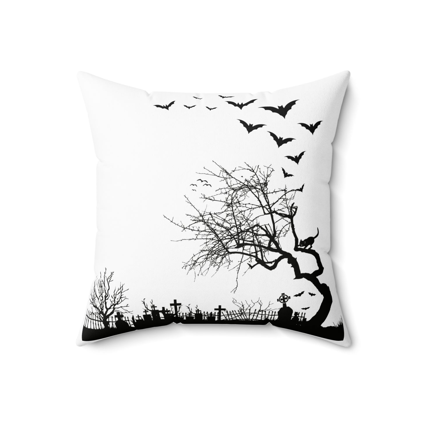 Beautiful Halloween Square Pillow Astetic Mode