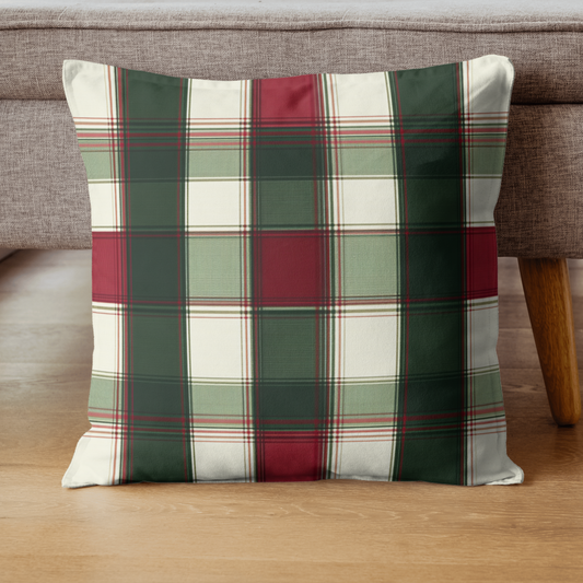 Christmas square cushion, decorative cushion, Christmas pillow, decorative square pillow, pillows for the home, pillow to give as a Christmas gift.