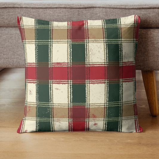 Christmas square cushion, decorative cushion, Christmas pillow, decorative square pillow, pillows for the home, pillow to give as a Christmas gift.